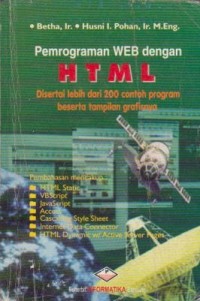 Image of Pemrograman WEB dengan HTML Disertai lebih dari 200 Contoh Program Beserta Tampilan Grafisnya