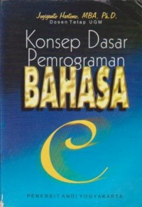 Image of Konsep Dasar Pemrograman Bahasa C Ed. 2