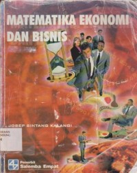 Image of Matematika Ekonomi dan Bisnis Ed. 1 (Buku 1)