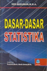Image of Dasar-Dasar Statistika