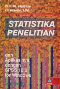 Image of Statistika untuk Penelitian dan Aplikasinya dengan SPSS 10.0 for Windows