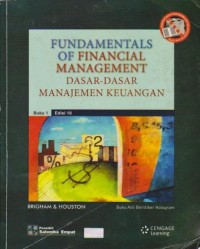 Image of Dasar-Dasar Manajemen Keuangan Ed.10 (Buku 1)