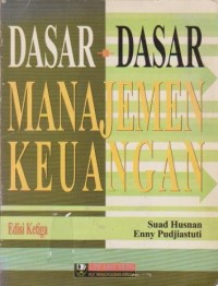 Image of Dasar-dasar Manajemen Keuangan Ed. 3