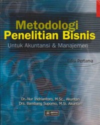 Image of Metodologi Penelitian Bisnis untuk Akuntansi dan Manajemen