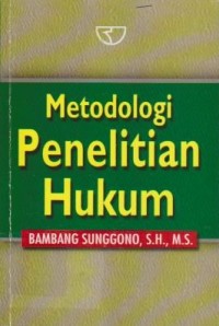 Image of Metodologi Penelitian Hukum