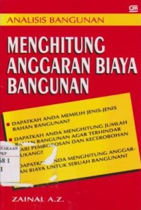 Image of Analisis Bangunan : Menghitung Anggaran Biaya Bangunan