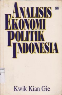 Image of Analisis Ekonomi Politik Indonesia