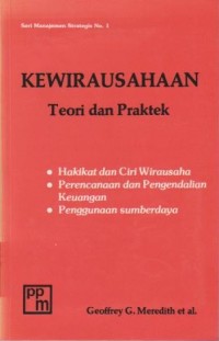 Image of Kewirausahaan : Teori dan Praktek