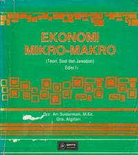 Image of Ekonomi Mikro-Makro : Teori, Soal dan Jawaban Ed. 2