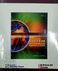 Image of Pengantar Sistem Informasi Perspektif Bisnis dan Manajerial Ed. 12