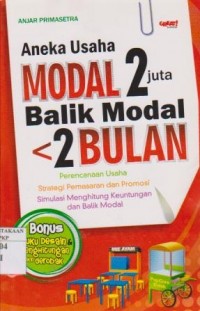 Image of Aneka Usaha Modal 2 Juta Balik Modal < 2 Bulan