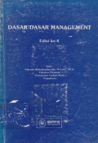 Image of Dasar-Dasar Management Ed. 4