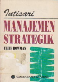 Image of Intisari Manajemen Strategik