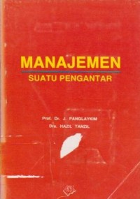 Image of Manajemen: Suatu Pengantar