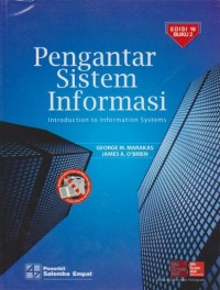 Image of Pengantar Sistem Informasi: (Introduction to Information Systems) Ed. 16 (Buku 2)