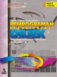 Image of Modul Pembelajaran Pemrograman Berorientasi Objek: dengan Bahasa Pemrograman C++, PHP, dan Java