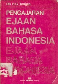 Image of Pengajaran Ejaan Bahasa Indonesia