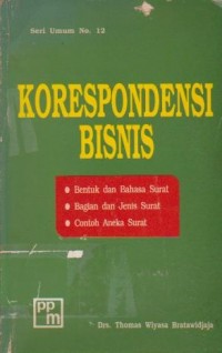 Image of Korespondensi Bisnis