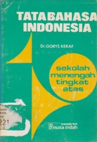Image of Tata Bahasa Indonesia: Sekolah Menengah Tingkat Atas