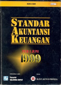Image of Standar Akuntansi Keuangan Per 1 Juni 1999 (Buku 2)