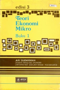Image of Teori Ekonomi Mikro Ed. 3 (Buku 1)