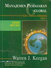 Image of Manajemen Pemasaran Global Ed. Revisi (Jilid 1)