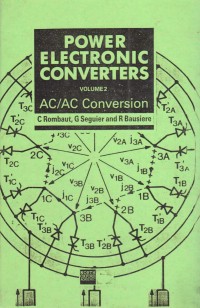 Image of Power Electronic Converters : AC/AC Conversion Vol.2