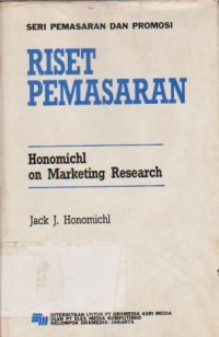Image of Seri Pemasaran dan Promosi Riset Pemasaran