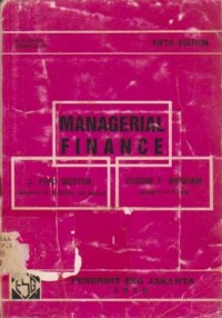 Image of Managerial Finance Ed. 5