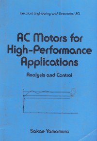 Image of AC Motors for High-Performance Applications : Analysis and Control