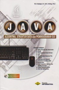 Image of Java : Algoritma, Struktur Data, dan Pemrograman GUI