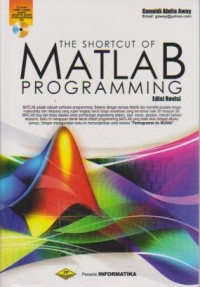 Image of The Shortcut of MATLAB Programming