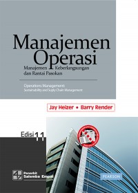 Image of Manajemen Operasi : Manajemen Keberlangsungan dan Rantai Pasokan Ed. 11