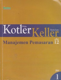 Image of Manajemen Pemasaran Ed. 12 (Jilid 1)