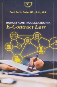 Image of Hukum Kontrak Elektronik : E-Contract Law