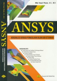 Image of ANSYS : Menganalisis Berbagai Permasalahan dalam Ilmu Keteknikan