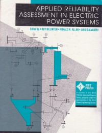 Image of Applied Reliability Assessment in Electric Power Systems