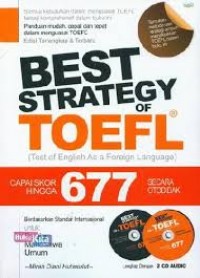 Image of Best Strategy of TOEFL