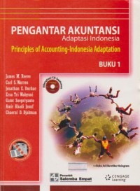 Image of Pengantar Akuntansi : Adaptasi Indonesia (Buku 1)
