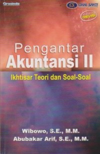 Image of Pengantar Akuntansi II : Ikhtisar Teori dan Soal-Soal