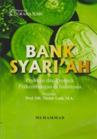 Image of Bank Syariah : Problem dan Prospek Perkembangan di Indonesia
