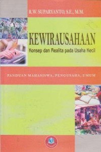 Image of Kewirausahaan : Konsep dan Realita pada Usaha Kecil