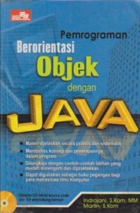 Image of Pemrograman Berorientasi Objek dengan Java