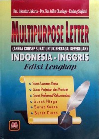 Image of Multipurpose Letter : Aneka Konsep Surat untuk Berbagai Keperluan