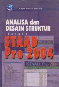 Image of Analisa dan Desain Struktur Dengan STAAD Pro 2004