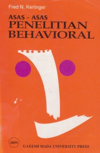 Image of Asas-Asas Penelitian Behavioral