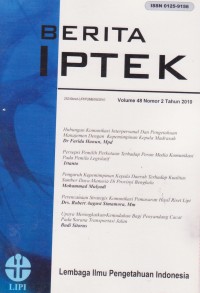 Image of Berita Iptek Vol. 48 (2) 2010