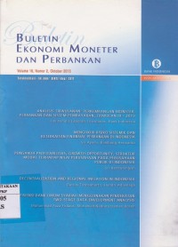 Image of Bulletin of Monetary Economics and Banking Vol. 16 (2) 2013