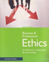 Image of Business & Profesional Ethics for Directors, Executives, & Accountants