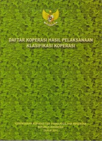 Image of Daftar Koperasi Hasil Pelaksanaan Klasifikasi Koperasi